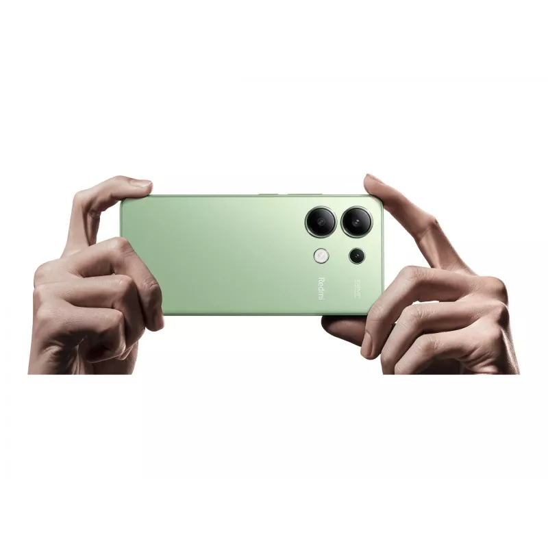 Xiaomi Redmi Note 13 6GB+128GB Mėtų žalios spalvos 16,94 cm (6,67) AMOLED ekranas, MIUI 14, paremta Android 13, 108 MP triguba kamera