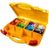 LEGO 10713 Classic Creative Suitcase Toy Storage Case su įvairiaspalviais statybiniais kubeliais, dovana vaikams nuo 4 metų