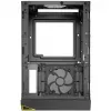 PC korpusas Sharkoon SHARK ZONE C10 Mini-ITX, juoda, geltona