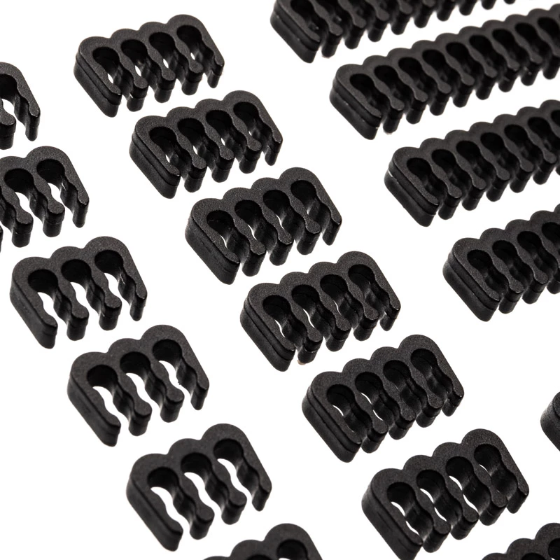 Akasa kabelio šukų rinkinys – 3 mm juodas kabelio spaustukas (Ak-MX293)