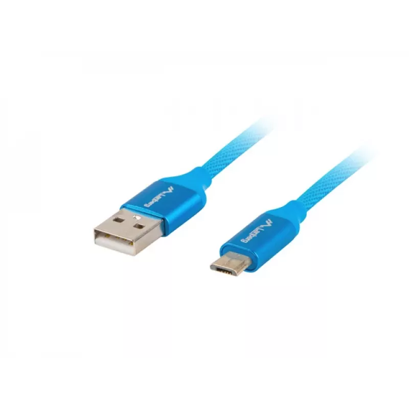 LANBERG kabelis USB 2.0 MICRO-B (M) - A (M) 1M QC