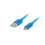 LANBERG kabelis USB 2.0 MICRO-B (M) - A (M) 1M QC