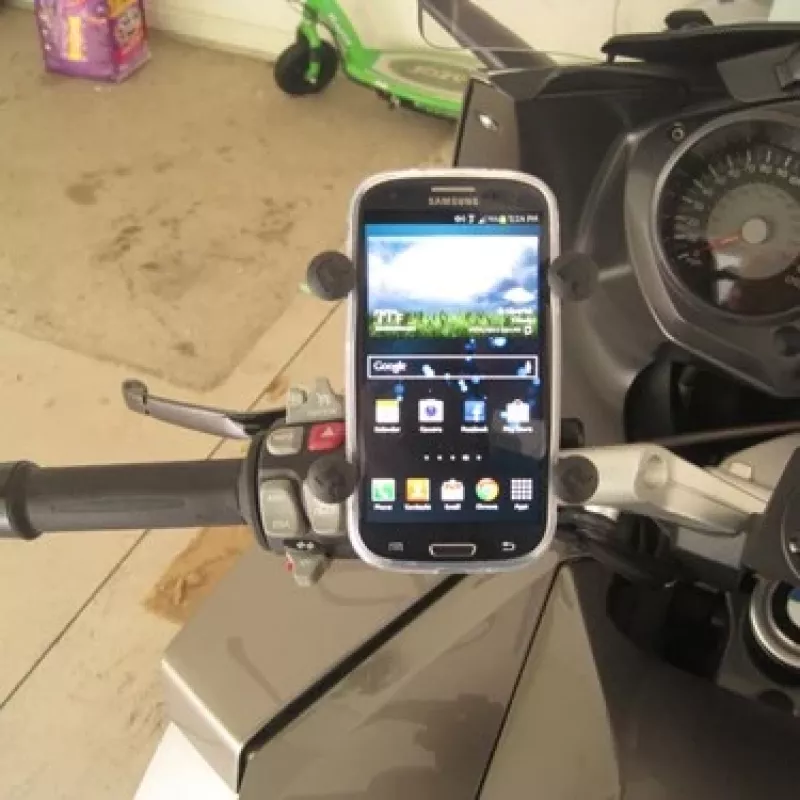 RAM Mounts X-Grip telefono laikiklis su vairo U formos varžto pagrindu