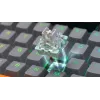 Savio ASTRAL WHITE JADE 3 SPALVŲ klaviatūra Gaming USB QWERTY US International