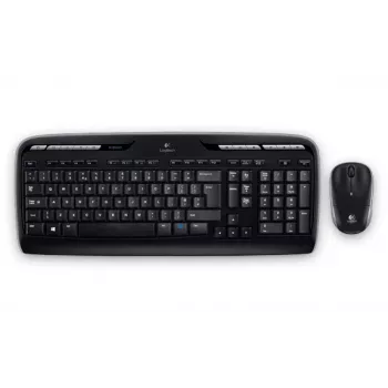 Klaviatūra Logitech MK330 belaidė, JAV juoda