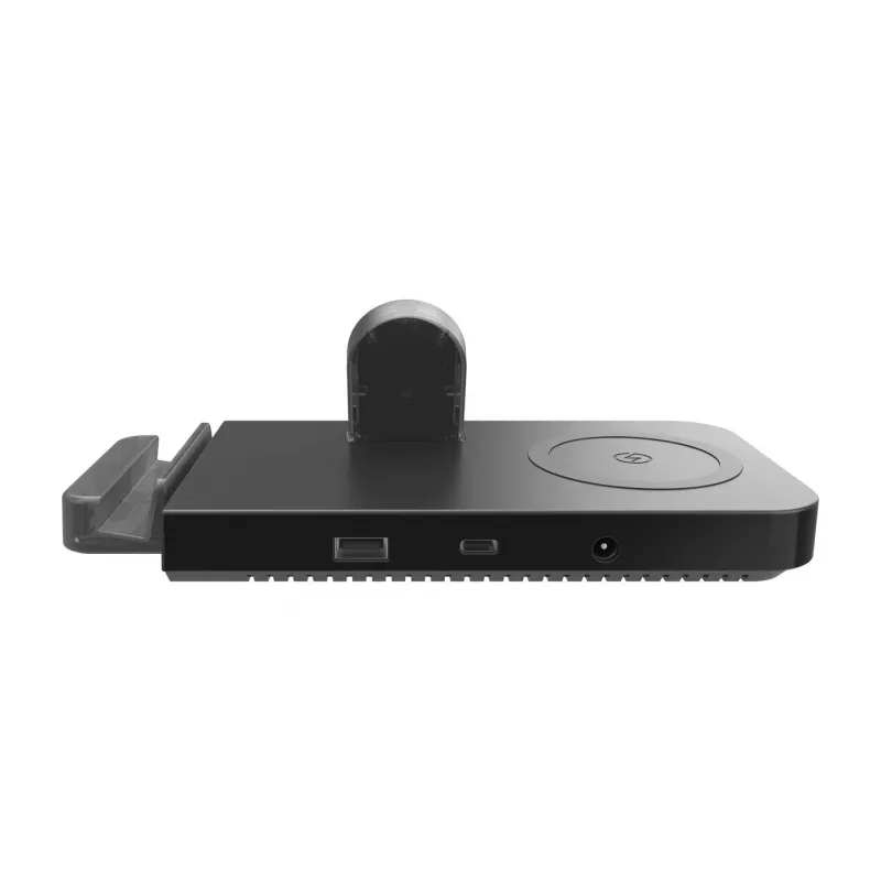 UNITEK MagMighty Combo 5 Ausinės Išmanusis telefonas Išmanusis laikrodis Juoda USB Belaidis įkrovimas Greitas įkrovimas