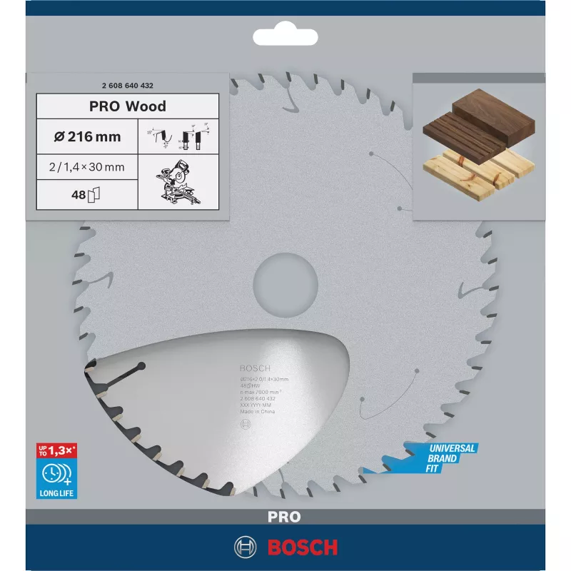 Bosch Optiline Wood diskinio pjūklo geležtės