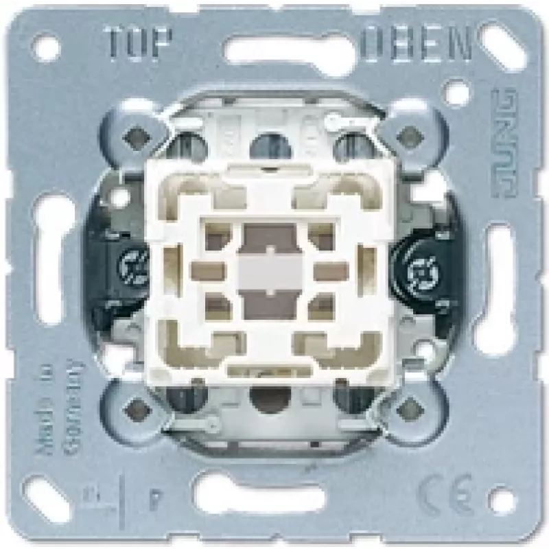 Jung 531-41U šviesos jungiklis, pakreipiamas valdymas, aliuminis, 250 V, 10 A