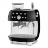 SMEG EGF03BLEU Espreso aparatas. Kava automatas 50-ųjų stilius. juoda