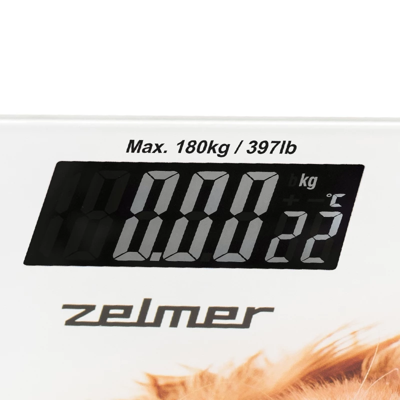 Svarstyklės Zelmer ZBS1010 baltos ZBS1010 šuniui ZELMER
