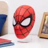 Stalinė lempa Paladone Spiderman Mask Light — teminio dizaino Žmogaus-voro kaukės lempa, maitinama per USB, LED, kompaktiška naktinė lempa