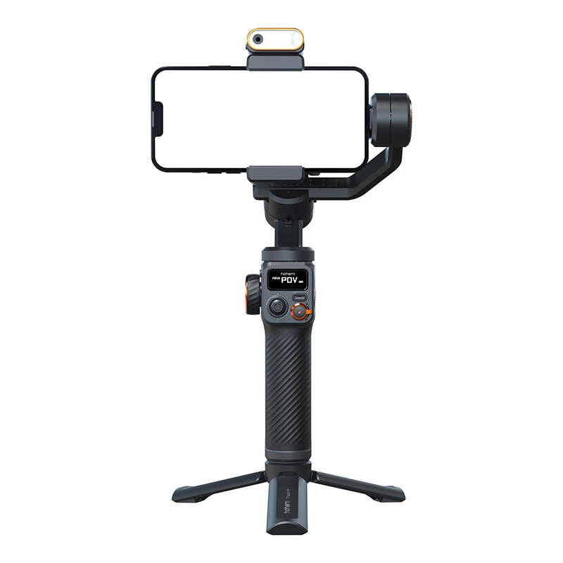 Išmaniojo telefono kameros stabilizatorius Hohem iSteady M6 rinkinys, juodas, 2600 mAh