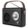 Nešiojamasis radijas Savio RS-01 Analog Juoda
