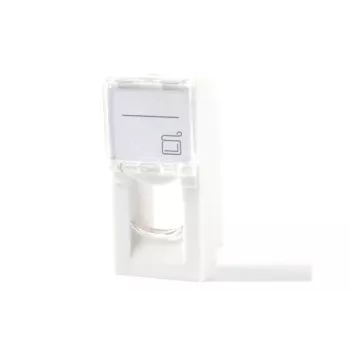 Lanview LKS840 1 prievado Euro lizdas 45x22,5 sieninis lizdas