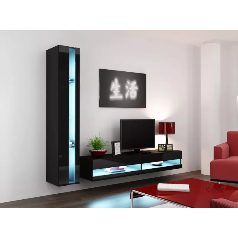 Cama lentyna VIGO NEW 180/40/30 juoda/juodai blizgi