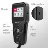 Qoltec 52489 Skaitmeninis akumuliatoriaus analizatorius 3 viename su LCD ir keliomis kalbomis 6V | 12V | 24V | 30Ah-200Ah