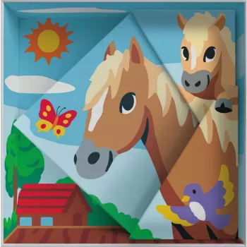 Vaikiškas liejimo ir dažymo rinkinys Ravensburger 25868 — amžiaus grupė 7+, dėžutėje esantis amatų rinkinys