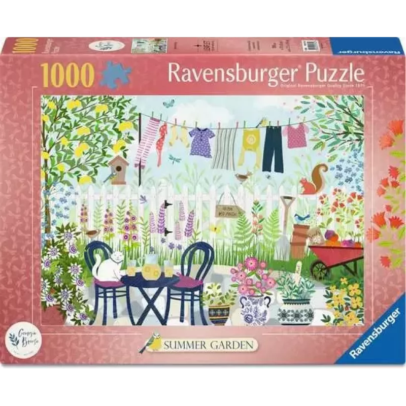 3D dėlionė Ravensburger Sommergarten — Orlaivio modelis, prekės ženklas Ravensburger, MPN 12001754