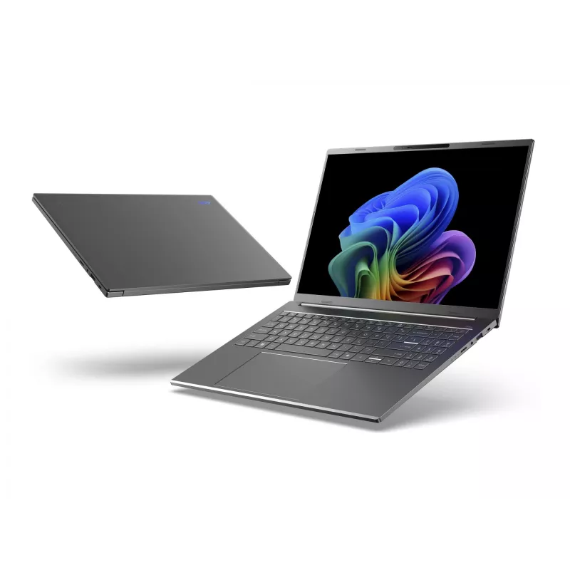 Nešiojamas kompiuteris Acer Aspire 16 AI A16-52M-75LW — Intel Core Ultra 7 258V, 16 colių WUXGA+ 2048×1280, 32 GB LPDDR5x, 1 TB SSD, Intel Arc 140V, Windows 11 Home, pilka