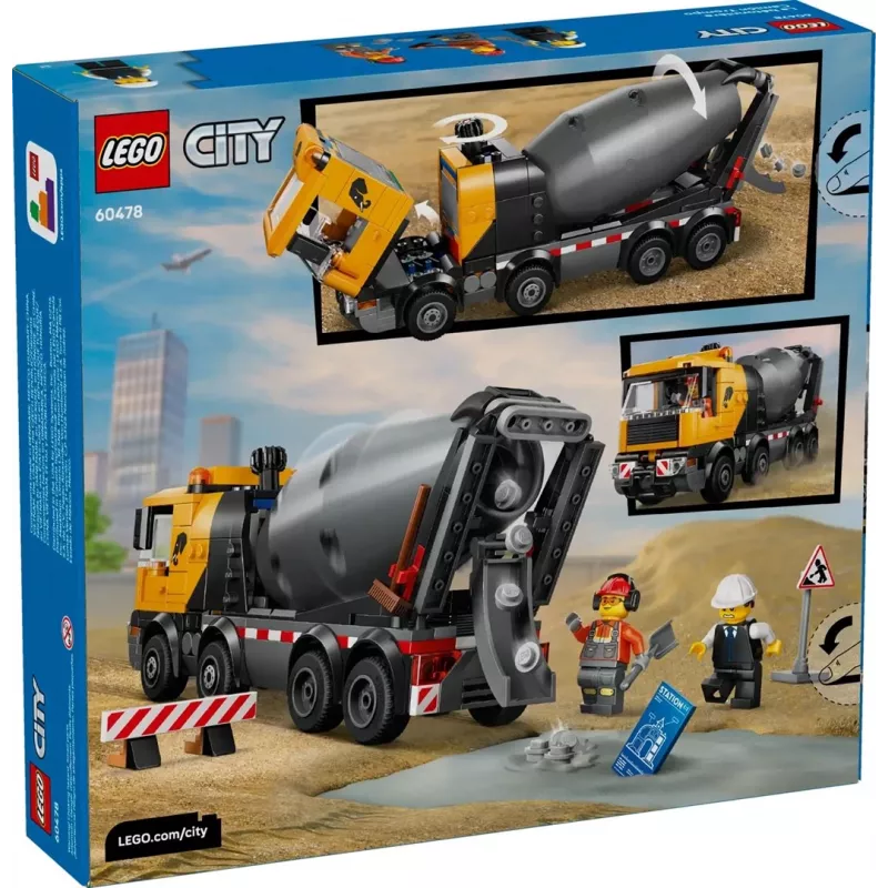 LEGO CITY 60478 Cemento maišyklė