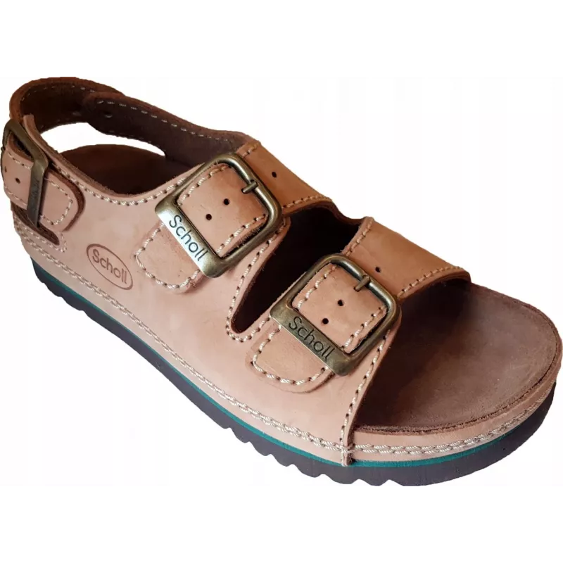 Patogūs basutės Scholl AIR BAG BACK STRAP BRONZE 39