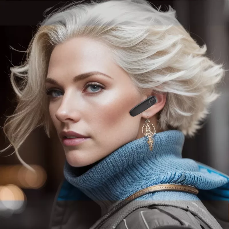 Ausinės Tellur Bluetooth Headset Vox 155 Juodos