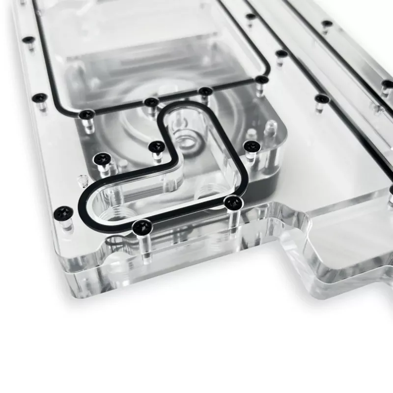 Stealkey Customs Distroplate skirta Fractal Design North D4 — akrilinis rezervuaras (SW10099)