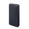 Gembird PB20-02 nešiojamas įkroviklis (power bank) Ličio polimeras (LiPo) 20000 mAh Juodas