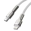 Baseus Cafule laidas 2 m Lightning į USB C greitas įkrovimas ir duomenų perdavimas
