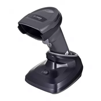 Rankinis brūkšninių kodų skaitytuvas Zebra DS2278 — 1D/2D LED skaitytuvas, Bluetooth ir USB, Li‑Ion 2400 mAh, IP42, 214 g