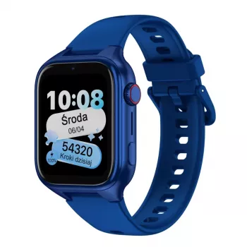 Išmanusis laikrodis Stelio Junior 4G ST-SWJ101-NB – vaikiškas 4G laikrodis, tamsiai mėlynas