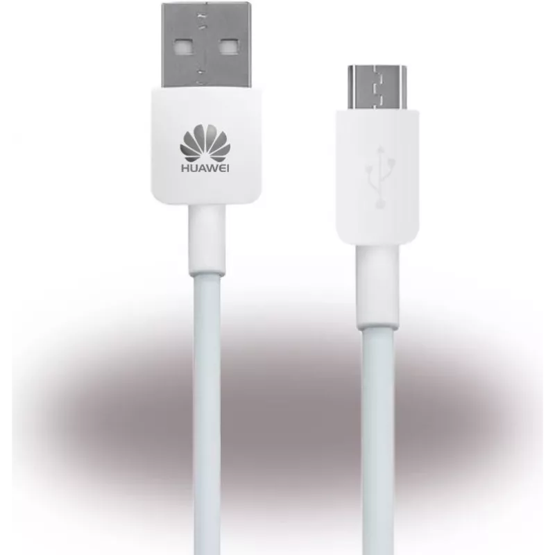 Micro USB laidas HUAWEI HL0998, 1 m, baltas