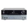 Namų garso mikrosistema Aiwa MSBTU-700DAB — 25 W RMS, DAB+/FM, Bluetooth 10 m, dėklo tipo CD, LED ekranas, juoda/arktinė mėlyna