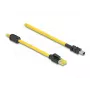 Tinklo kabelis DeLOCK 81252 Juodas Geltonas 3 m Cat6