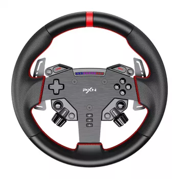 PXN W AS vairas, 280 mm skersmens, SimRacing vairas kompiuteriams ir konsolėms