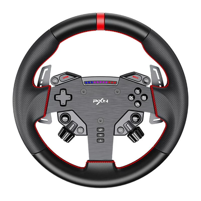 PXN W AS vairas, 280 mm skersmens, SimRacing vairas kompiuteriams ir konsolėms