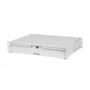 SPINTELĖS STALČIUS 19 2U 360MM PILKA LANBERG (2U/483X360MM APKROVA IKI 90KG, 4 TAŠKŲ MONTAVIMAS)