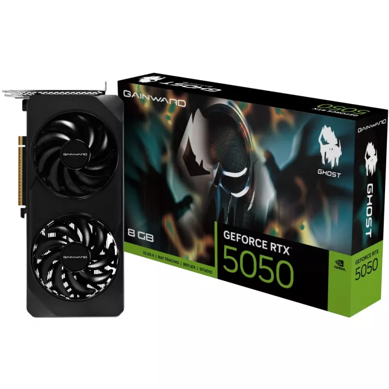“Gainward GeForce RTX 5050 Ghost 8GB GDDR6” vaizdo plokštė