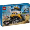 Žaislinis statybinis buldozeris LEGO 60466, City serija, 682 detalės, 3 minifigūrėlės, rekomenduojamas amžius 8+, dydis 120×240×130 mm