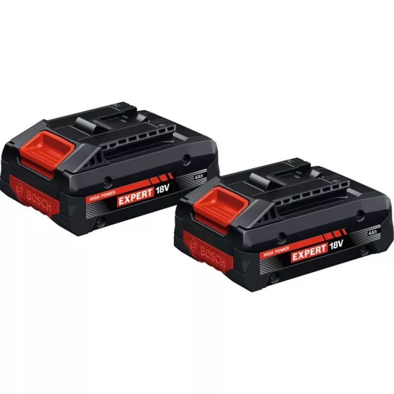 Baterijų rinkinys Bosch Professional Expert EXBA18V-40 — 2 vnt., 18V ličio jonų, AMPShare aljansas