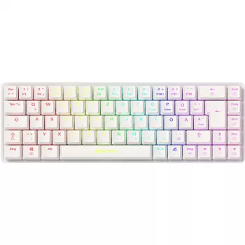 Sharkoon PureWriter W65 klaviatūra žaidimams RF belaidė QWERTZ vokiška juoda