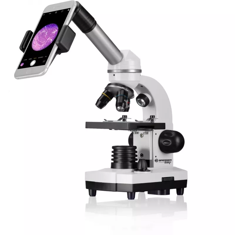Optinis mikroskopas Bresser JUNIOR Biolux SEL 1600x 40x iki 1600x