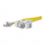 Metz 141N113K100B0 Ethernet komutacinis kabelis, geltonas