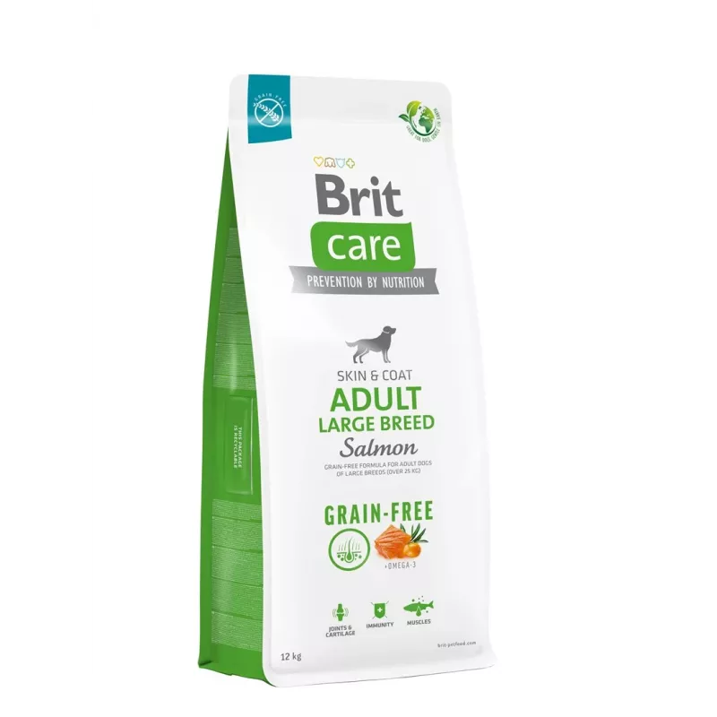 BRIT Care Adult Large Breed Salmon - sausas šunų maistas - 12 kg