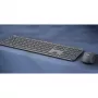 Logitech Signature plonas Combo MK950 for Business - klaviatūros ir pelės rinkinys - 100% - pilno dydžio - belaidis - Bluetooth 5.1 LE - QWERTZ - šveicariška - grafito (920-012503)