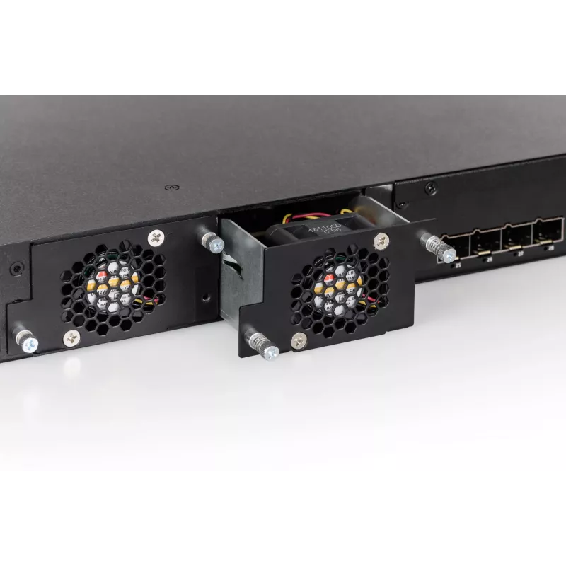 LANCOM XS-6128QF - Switch - L3 - valdomas - 16 x 10 Gigabit SFP+ + 4 x combo 10 Gigabit SFP+/RJ-45 + 4 x Combo 25 Gigabit SFP28 (Uplink) + 2 x Combo 40 Gigabit QSFP+ (Uplink) - Oro