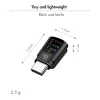 LogiLink USB-C DAC garso adapteris. USB-C/M į 3,5 mm/F. Juoda
