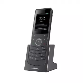 IP mobilusis telefonas Fanvil W611W V2 juodas 4 linijos LCD Wi-Fi