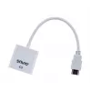 Savio CL-27B vaizdo kabelio adapteris 0.1 m HDMI Type A (Standartinis) VGA (D-Sub) Baltas
