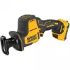 DeWALT DCS312D2-QW stūmoklinis pjūklas 2800 smūgių/min Juodas, Geltonas